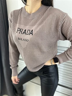 Кофта сетка "PRADA" (8266-Y) 8266-Y - фото 29434