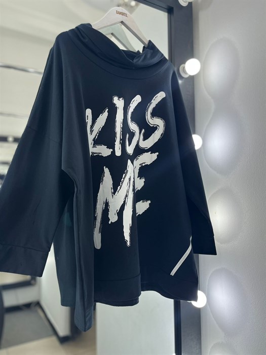 Кофта-туника "Kiss me" 6-8xl (6343-7) - фото 39438