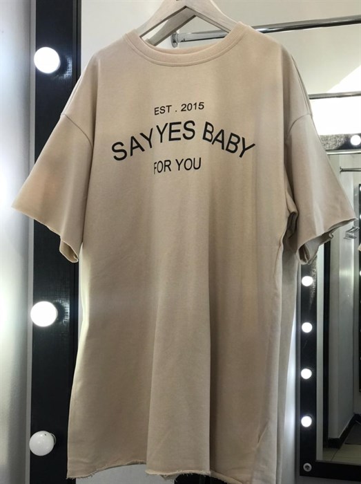 Удлиненная футболка SAY YES (047559) 047559 - фото 41370
