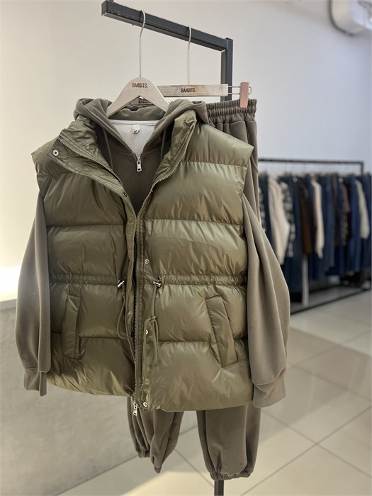 Костюм с жилеткой резинка (9486) 9486 - фото 60501