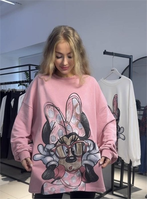 Свитшот Минни очки (5518) 5518 - фото 61059