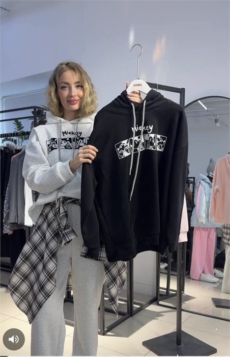 Худи Микки кап (1054) 1054 - фото 61086