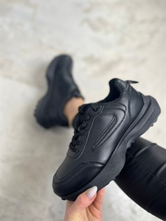Кроссовки NIKE черные (157-1) - фото 40875