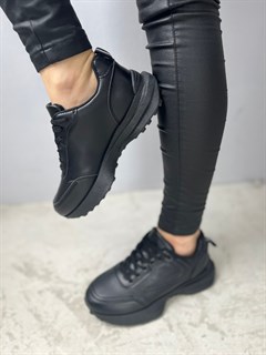 Кроссовки NIKE черные (157-1) - фото 40879