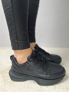 Кроссовки NIKE черные (157-1) - фото 40880