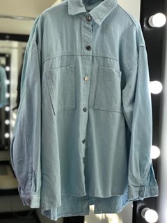 Джинсовая рубашка (2213) - фото 43720