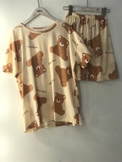 Пижама двойка шорты и футба "TEOOY BEAR"