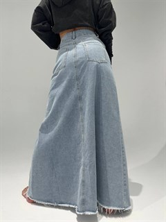 Юбка джинсовая миди (7313) - фото 46719