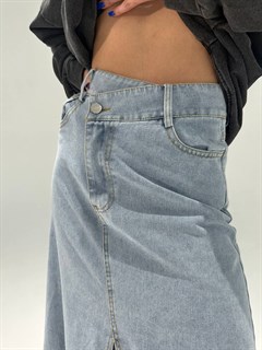 Юбка джинсовая миди (7313) - фото 46720