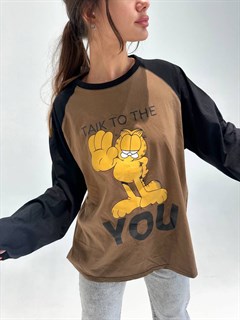 Лонг двухцветный "TALK TO THE YOU"