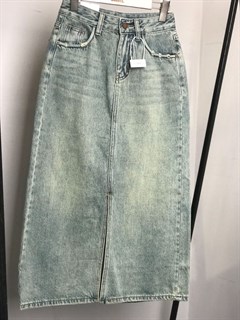 Юбка джинсовая макси (5519) раз S-XL - фото 52180