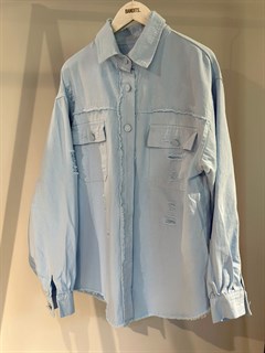 Рубашка джинсовая (501) - фото 52874