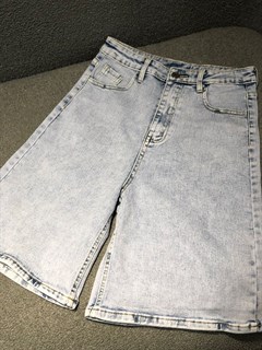 Бриджи  джинсовые голубые  (S-7247)