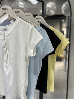 Футболка пуговицы W (2366) 2366